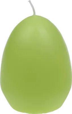 Produktbild von Eierkerze Limette 80/60 mm