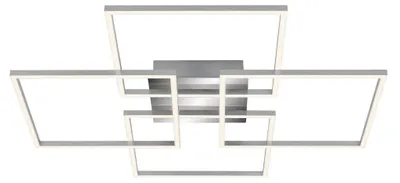 Produktbild von LED Deckenleuchte Memoryfunktion drehbar 64 W silber Metall-Kunststoff Briloner