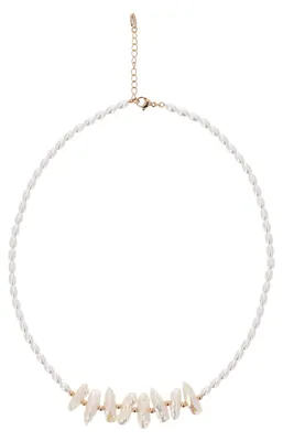 Immagine prodotto di Collana da donna NAHIMA - oro rosa e bianco, taglia unica