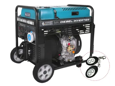 Productafbeelding van Diesel-omvormergenerator KS 9500iDЕ ATSR, noodstroomaggregaat met ATS-noodstroomvoorziening