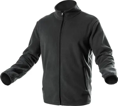 Produktbild von PASADER Fleecejacke schwarz - M - HOGERT 290 gsm