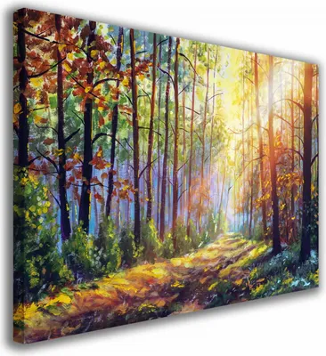 Zdjęcie produktu dla OBRAZ NA PŁÓTNIE 086 Promienie słońca 60x40cm
