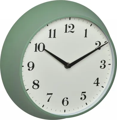 Produktbild von TFA Funk-Wanduhr Retro Gruen O 27 cm