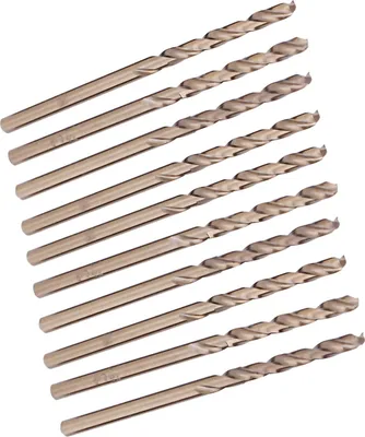 Imagen del producto de Juego de brocas M35 de cobalto, de acero rápido y cobalto (HSS-CO), para perforar acero inoxidable (3,5 mm)