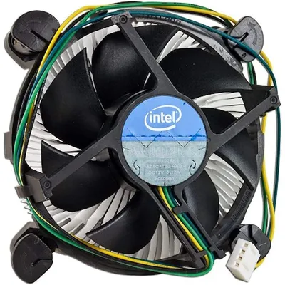 Image de Ventilateur pour dissipateur thermique de processeur Intel LGA115x, 1156, 1155, 1200, 1150, 1151 (V1, V2)