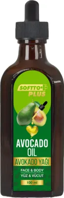 Produktbild von Softto+Plus Avocadoöl - 100ml für Gesicht & Körper