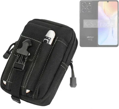 Produktbild von K-S-Trade Gürtel Tasche kompatibel mit Ulefone Note 20 Pro Gürteltasche Holster Schutz Hülle Handy Hülle Smartphone outdoor Handy-Hülle schwarz