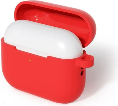 Produktbild von Mobigear Colors  Apple AirPods Pro 3 Hülle Flexibles Silikon - Rot