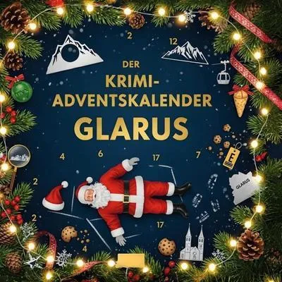 Produktbild von Der Krimi-Adventskalender Glarus