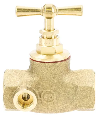 Image de Robinet d'arrêt à potence avec purge FF 3/8 - GARIS - R4221