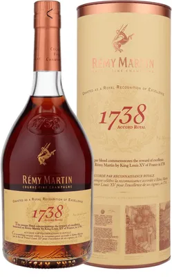 Produktbild von Remy Martin 1738 Estuchado Kognak Frankreich  70.00 cl 40.0 %