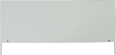 Produktbild von Stecktrennblech für Schulte Fachbodenregal mit Schraubsystem für MULTIplus250/330 | freistehend | HxT 14x60cm | Lichtgrau