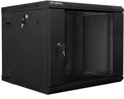 Zdjęcie produktu dla Lanberg WF02-6609-10B szafa rack 9U naścienna czarna