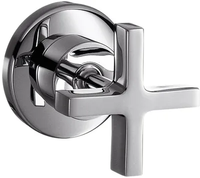 Immagine prodotto di hansgrohe AXOR Citterio robinet d'arrêt encastré avec poignées transversales, 39965000, 39965000