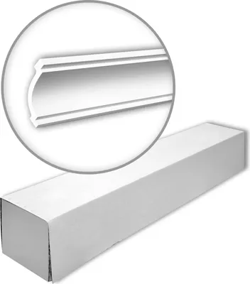 Produktbild von Profhome 150106 Eckleisten 1 Karton SET mit 14 Zierleisten | 28 m