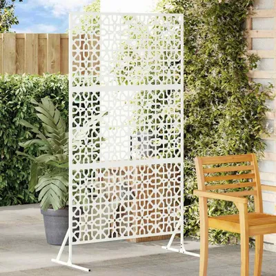 Immagine prodotto di Maison Exclusive - Schermatura 100 x 50 x 180 cm in acciaio bianco
