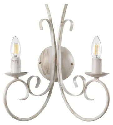 Immagine prodotto di Applique a parete ONLI, modello 2 luci, in metallo bianco