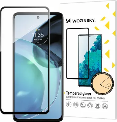 Immagine prodotto di 5D vetro protettivo compatibile con Motorola Moto G73 curvo temperato pellicola di vetro pieno adesivo e copertura