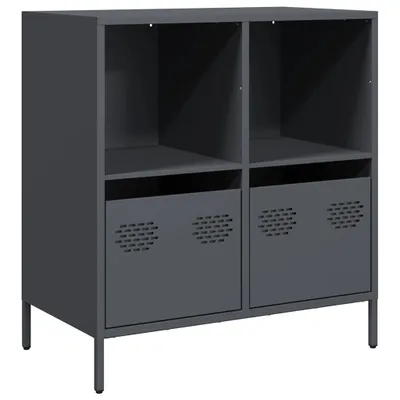 Produktbild von Sideboard Anthrazit 68x39x73,5 cm Kaltgewalzter Stahl