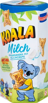 Obrázek produktu pro Kuchenmeister Koala mléčné křupavé sladké sušenky ve tvaru medvěda 75g