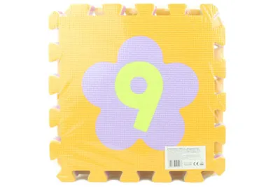 Produktbild von PADU Schaumstoffpuzzle 9 Stück Zahlen