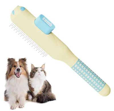 Productafbeelding van Zelfreinigende Kattenkam met Antislip Handvat