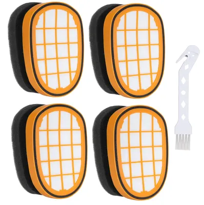 Productafbeelding van Vervangingsfilters - 4 stuks - Compatibel met stofzuigermodellen - FC5005/01
