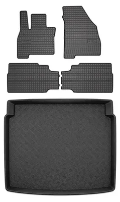 Immagine prodotto di Tappetini gomma SolidPRO + bagagliaio per JAECOO 7 2024- 5 pezzi