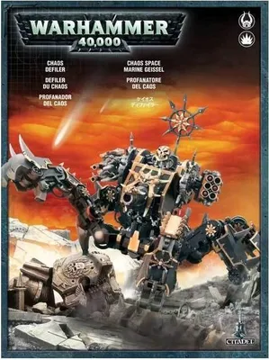 Produktbild von Games Workshop Warhammer 40k Chaos Space Marines Tabletop-Miniatur unbemalt Bausatz