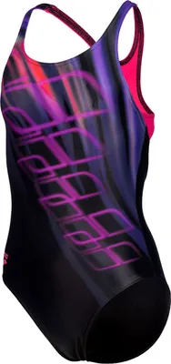 Produktbild von arena Shading Badeanzug Mädchen Swim-Pro-Back schnelltrocknend, Farbe:Schwarz, Kinder Größen:164