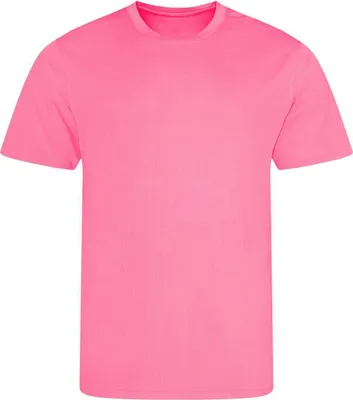 Produktbild von Just Cool JC001 | Cool T-Shirt +WRAP  +UV-Sonnenschutz 30 - Farbe: Electric Pink - Größe: XS