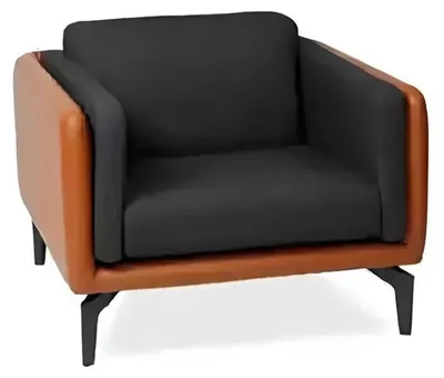 Produktbild von Sessel Arbeitszimmer Couch Polster Sitz Designer Textil 1 Sitzer Couchen  Modern