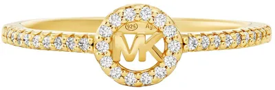 Produktbild von Michael Kors MKC1829710502 Damen Ring Sterling-Silber 925 Gold weiß 49 (15.6)