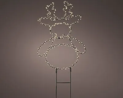 Produktbild von LED Gartenstecker Rentier Beleuchtung Weihnachten