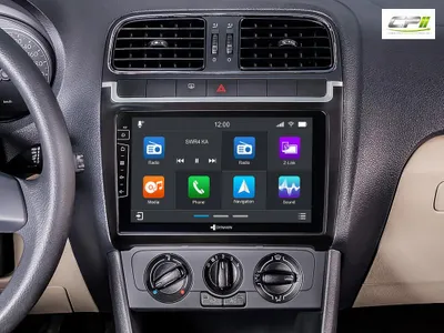 Produktbild von Dynavin Android Autoradio für VW Polo 6R mit 9 Zoll Display, Head-up-Display