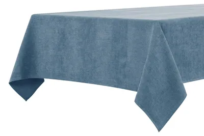 Obrázok produktu pre Obrus, námorná modrá, 140 x 240 cm, vodeodolný, mikrovlákno, obdĺžnikový