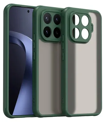 Produktbild von Xiaomi 17T Pro Hülle - Coverup Mattes Transparentes Back Cover mit Kameraschutz - Grün