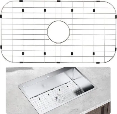 Produktbild von Edelstahl Spülbeckenmatte 660x356mm Schutz
