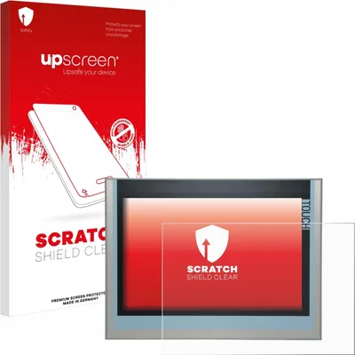 Produktbild von upscreen Schutzfolie für Siemens Simatic HMI TP900 Comfort 6AV2124-6JJ00-0AX0 Displayschutz Displayschutzfolie Folie Klar Transparent