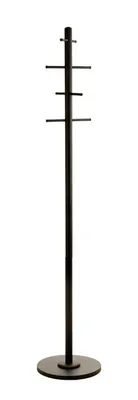 Produktbild von Kleiderständer Edelstahl schwarz matt Garderobenständer 183cm