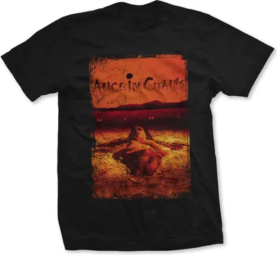 Obrázek produktu pro Alice In Chains - "Dirt" tričko pro muže/dámy Uni RO752 (XXL) (černá)