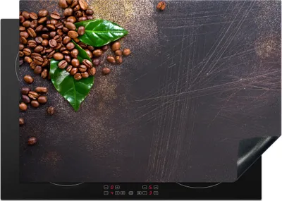 Produktbild von KitchenYeah© Herdabdeckplatte Kräuter - Nüsse - Herbst - Küche , 75x52cm, Küche Deko, Glaskeramikkochfeld Herdabdeckung, Abdeckplatte fùr Kochfeld