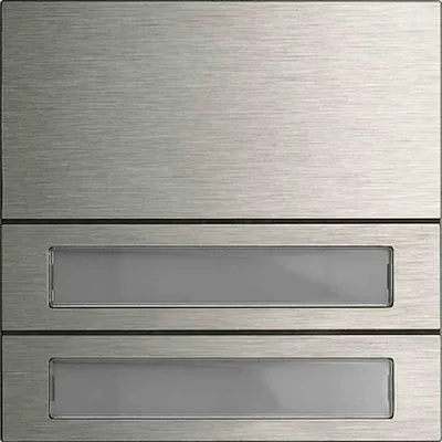 Produktbild von GIRA Ruftastenmodul 2f System 5532920 106 Edelstahl