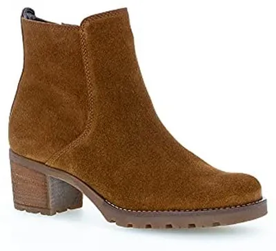 Productafbeelding van Plateau laarzen - Enkellaarsjes dames - Comfortabel lopen - Extra brede pasvorm - Gemiddelde extra breedte G - Zwart