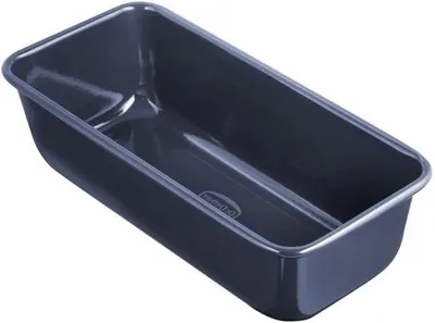 Image de Moule à pain - Moule à gâteau rectangulaire - Pour faire du pain maison - Résistant à la chaleur jusqu'à 400°C - 25 cm - Bleu
