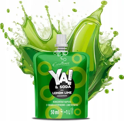 Produktbild von Zitronen-Limetten-Getränkekonzentrat 50 ml YA!&SODA CLASSIC