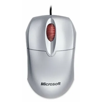Produktbild von Microsoft Notebook Optical Mouse EN/XC/ZH/NL/FR/DE/IT/JA/ES Silver, Optisch, USB Typ-A, Silber