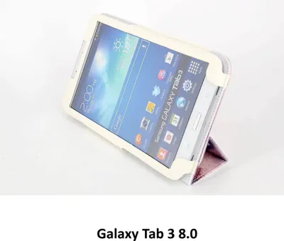 Produktbild von Samsung Print Book Case Tablet for Galaxy Tab 3 8.0