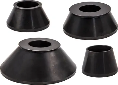 Image de 4X Cône d'équilibrage Cône de centrage Machine d'équilibrage 40mm Moyeu de roue Equilibrage automobile