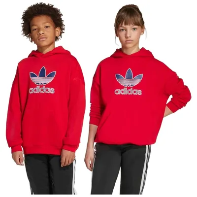 Imagen del producto de Sudadera con capucha Adidas Trefoil para Niños